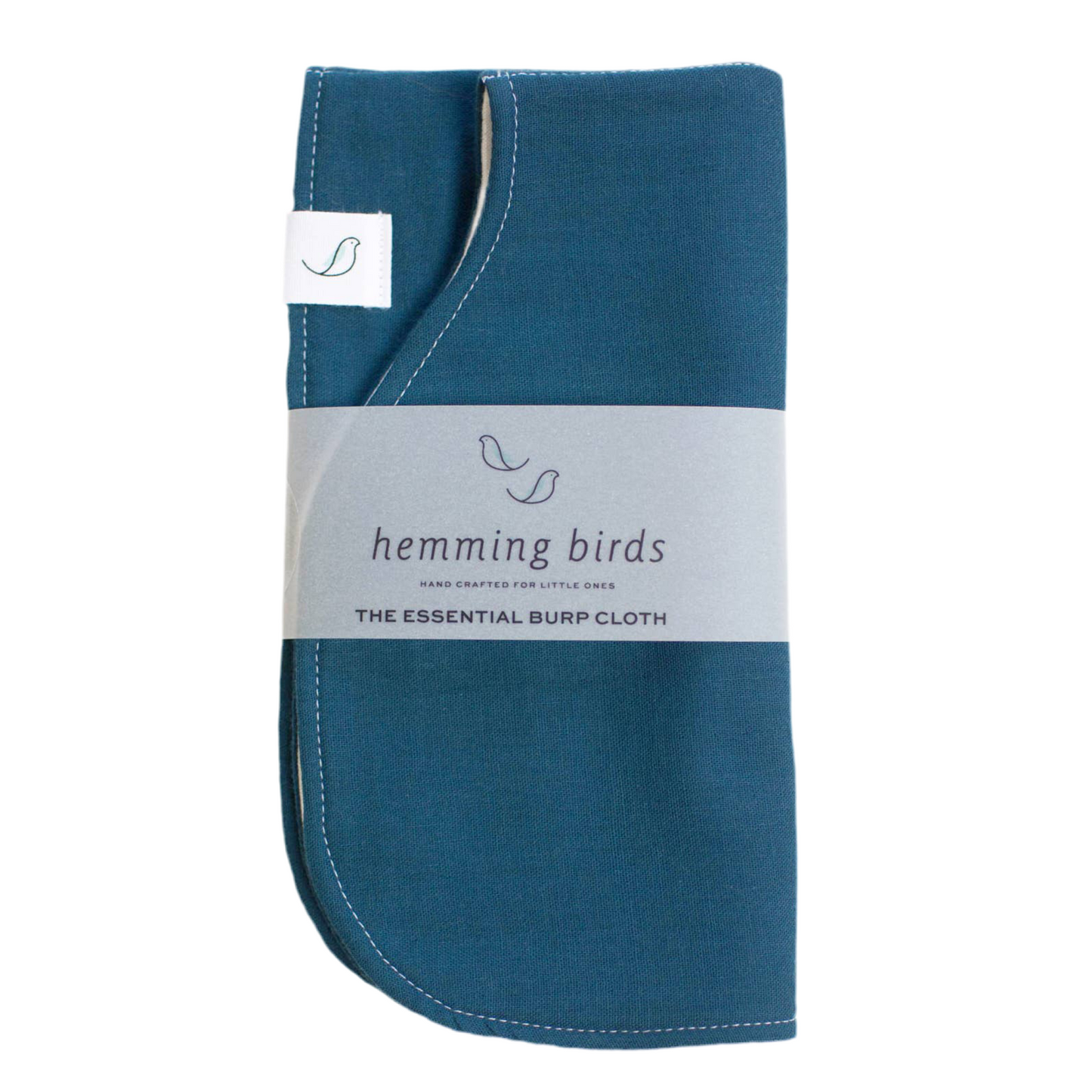 The Essential Burp Cloth - Indigo