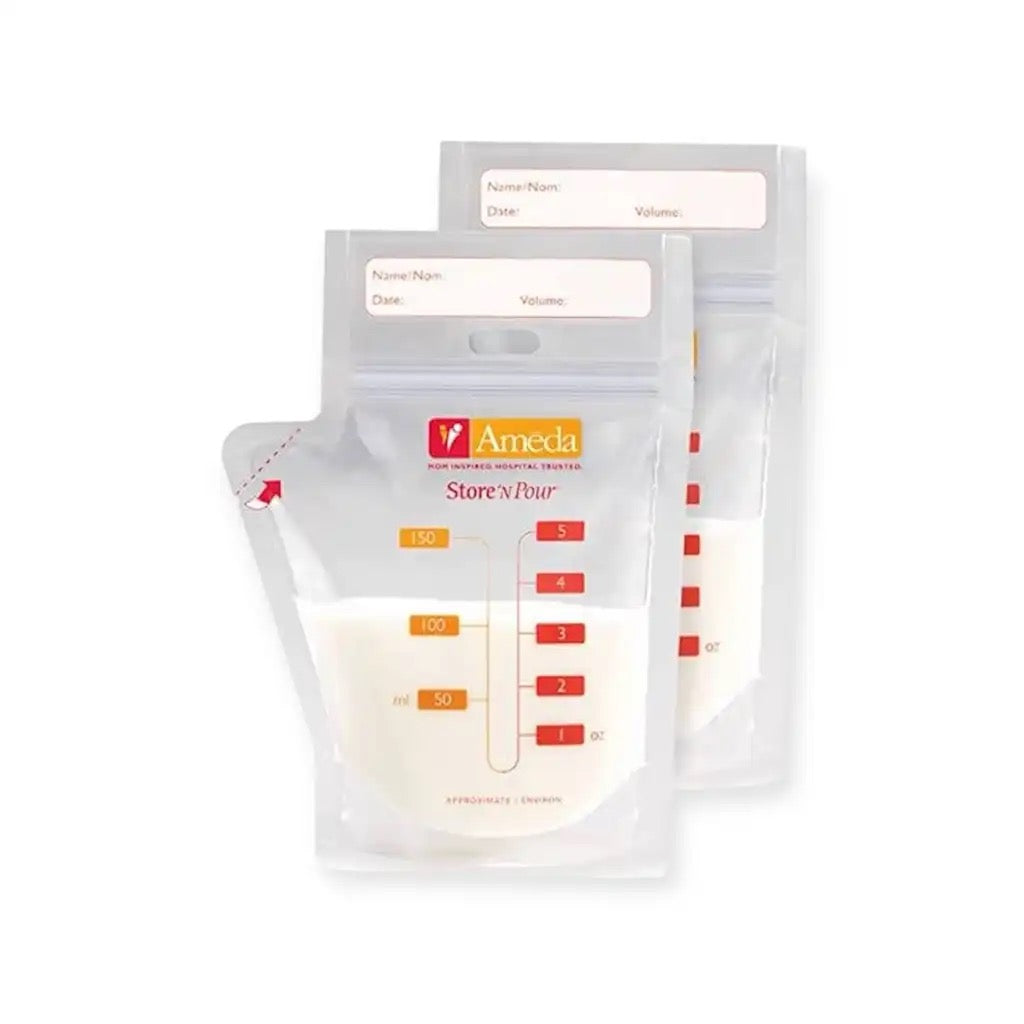 Ameda Store ’N Pour Breast Milk Storage Bags