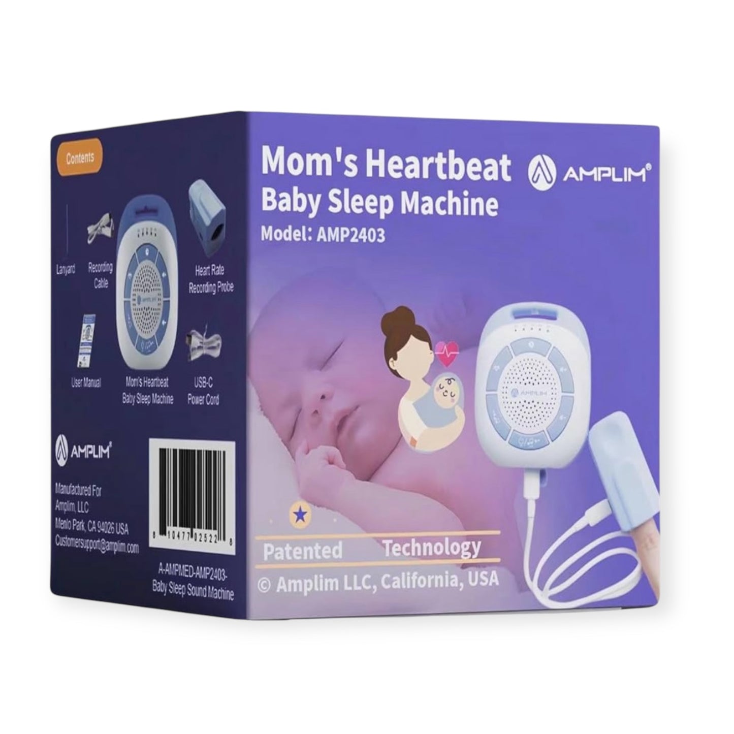 Mom’s Heartbeat Baby Sleep Machine