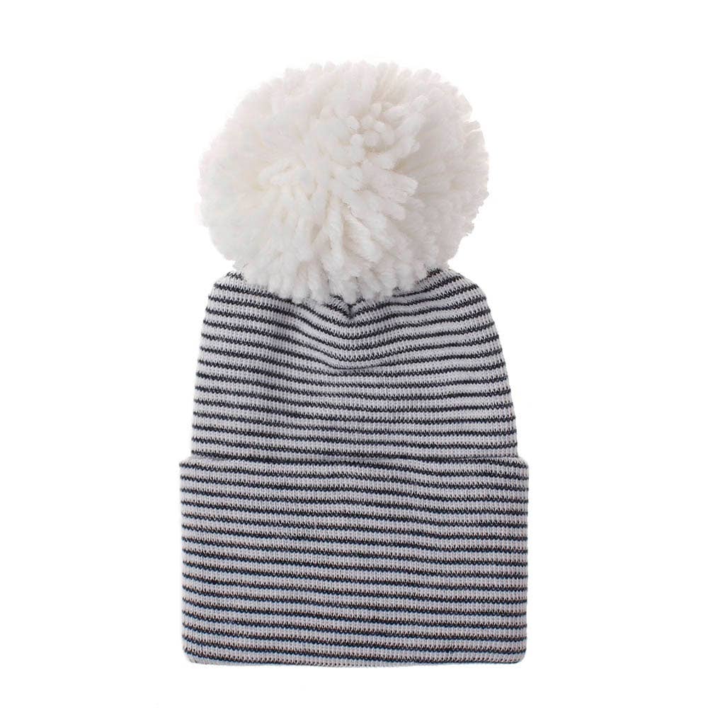 Newborn Pom-Pom Hospital Hats