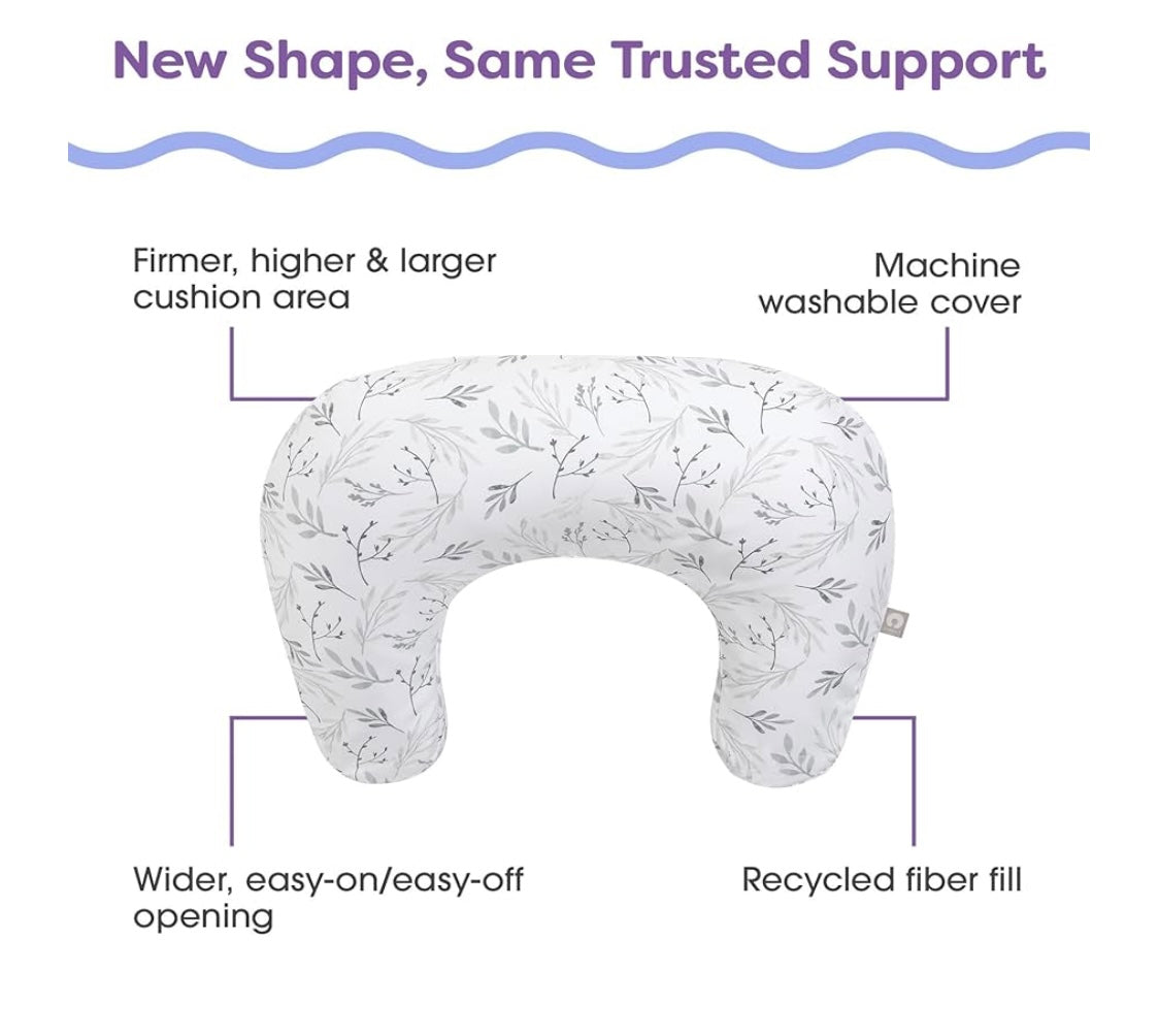 Boppy Nursing Pillow ( Grey Leaves)