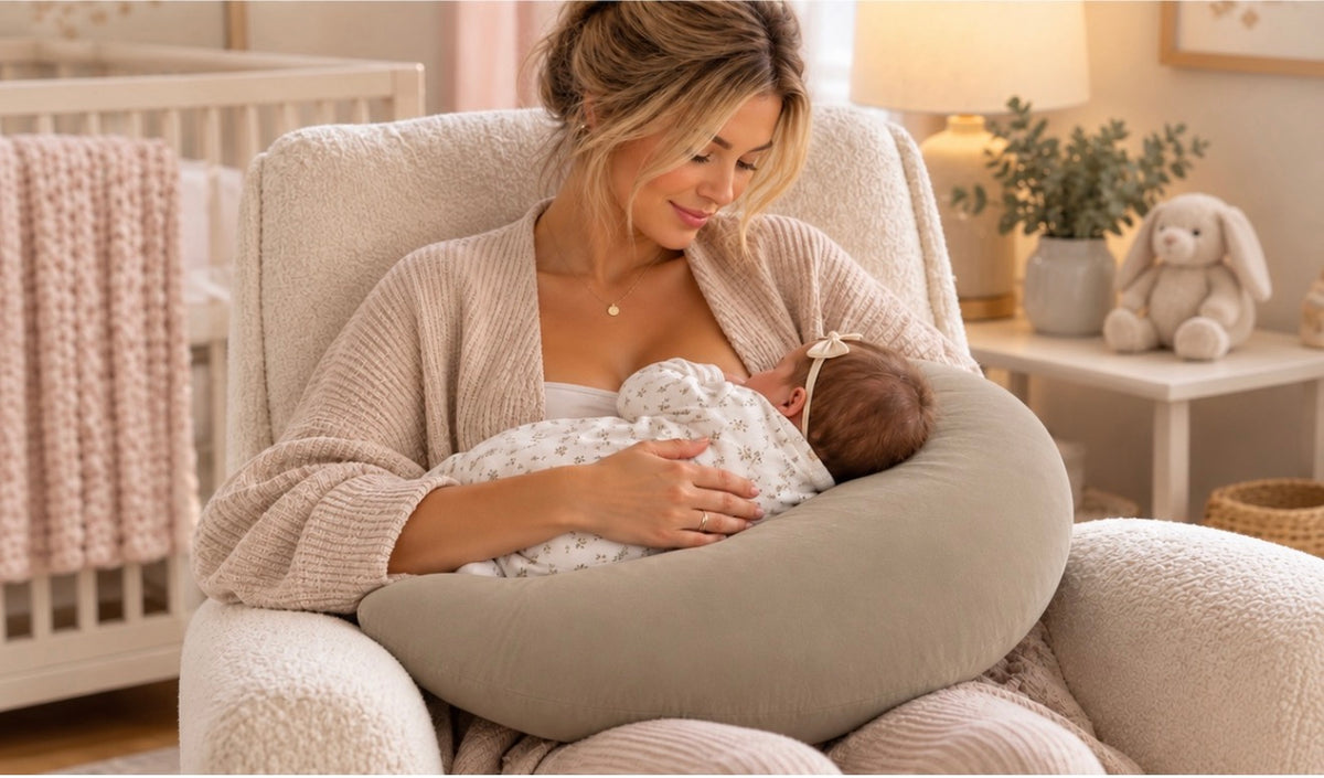 Snuggle Me Organic Nursing Pillow