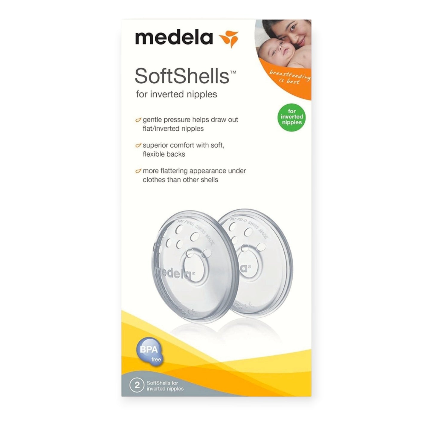 Medela Soft Shells For Flat & Inverted Nipples