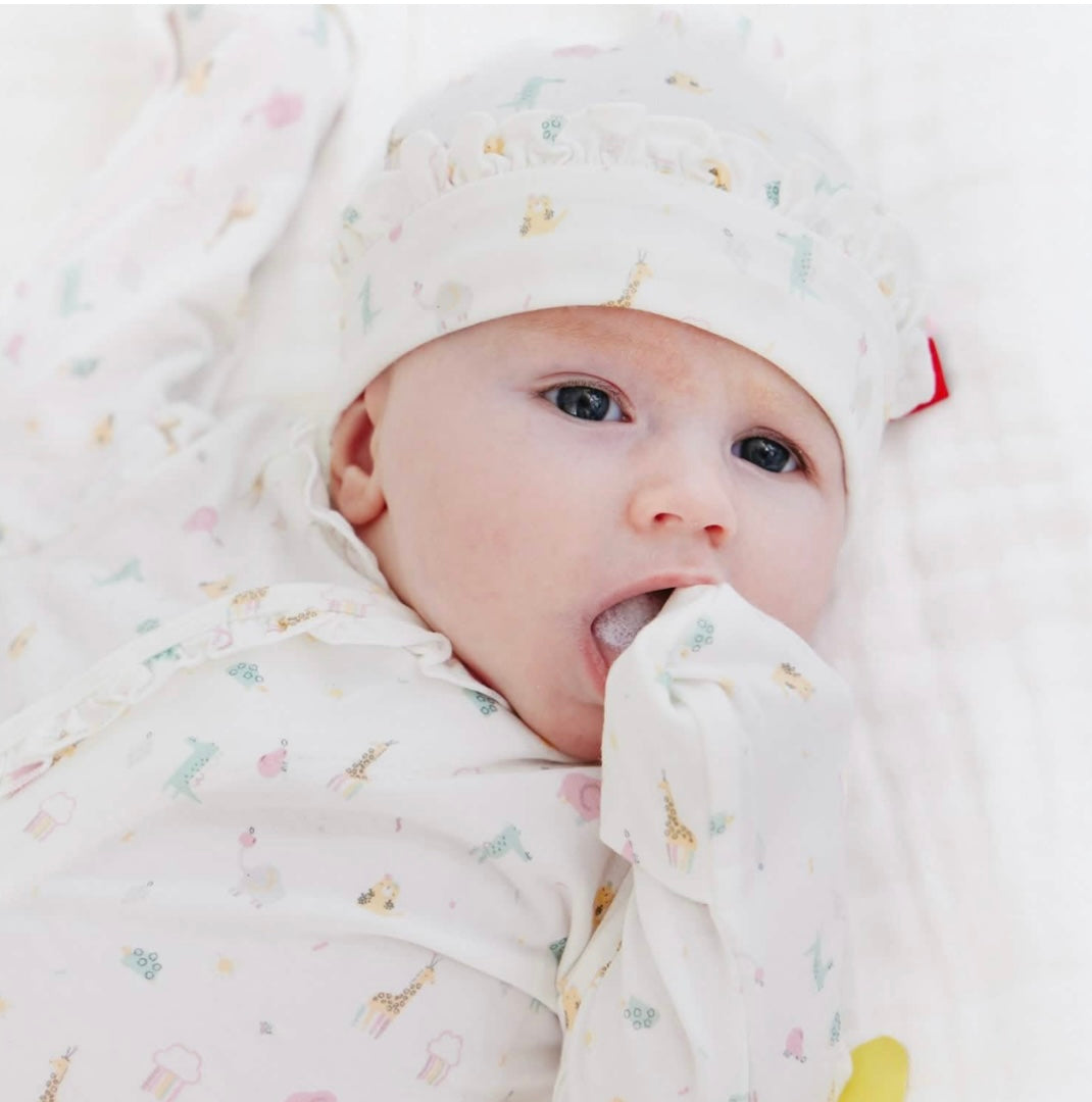 Magnetic Me Organic Cotton Gown & Hat Set